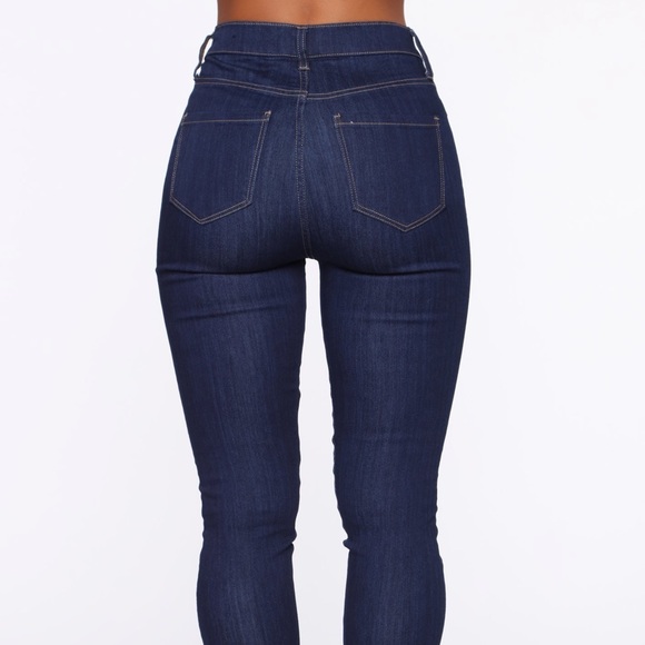 Fashion Nova Curve Your Ways Skinny Jean - Picture 3 of 5